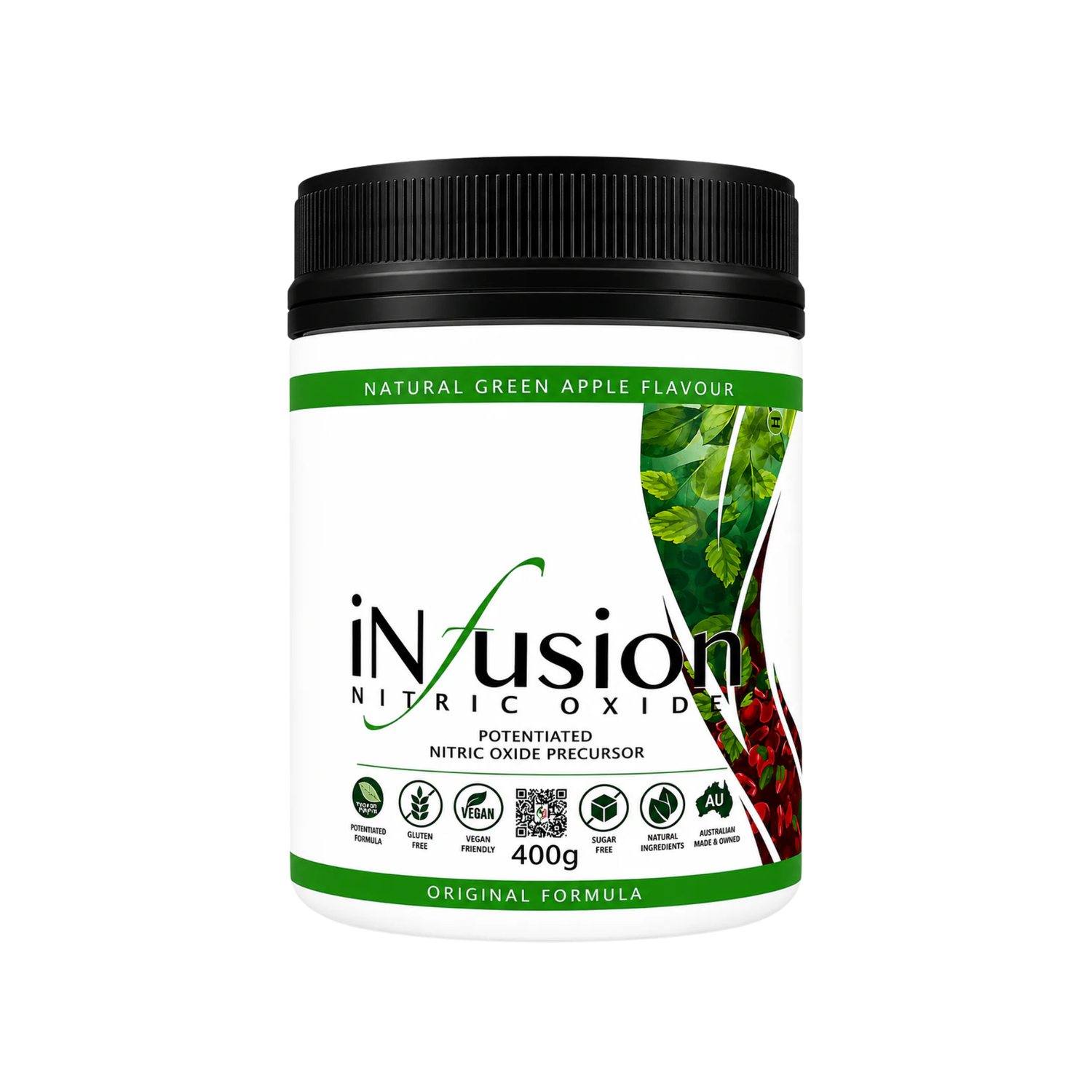 NiOx Nitric Oxide Infusion 400gm - Green Apple Flavour