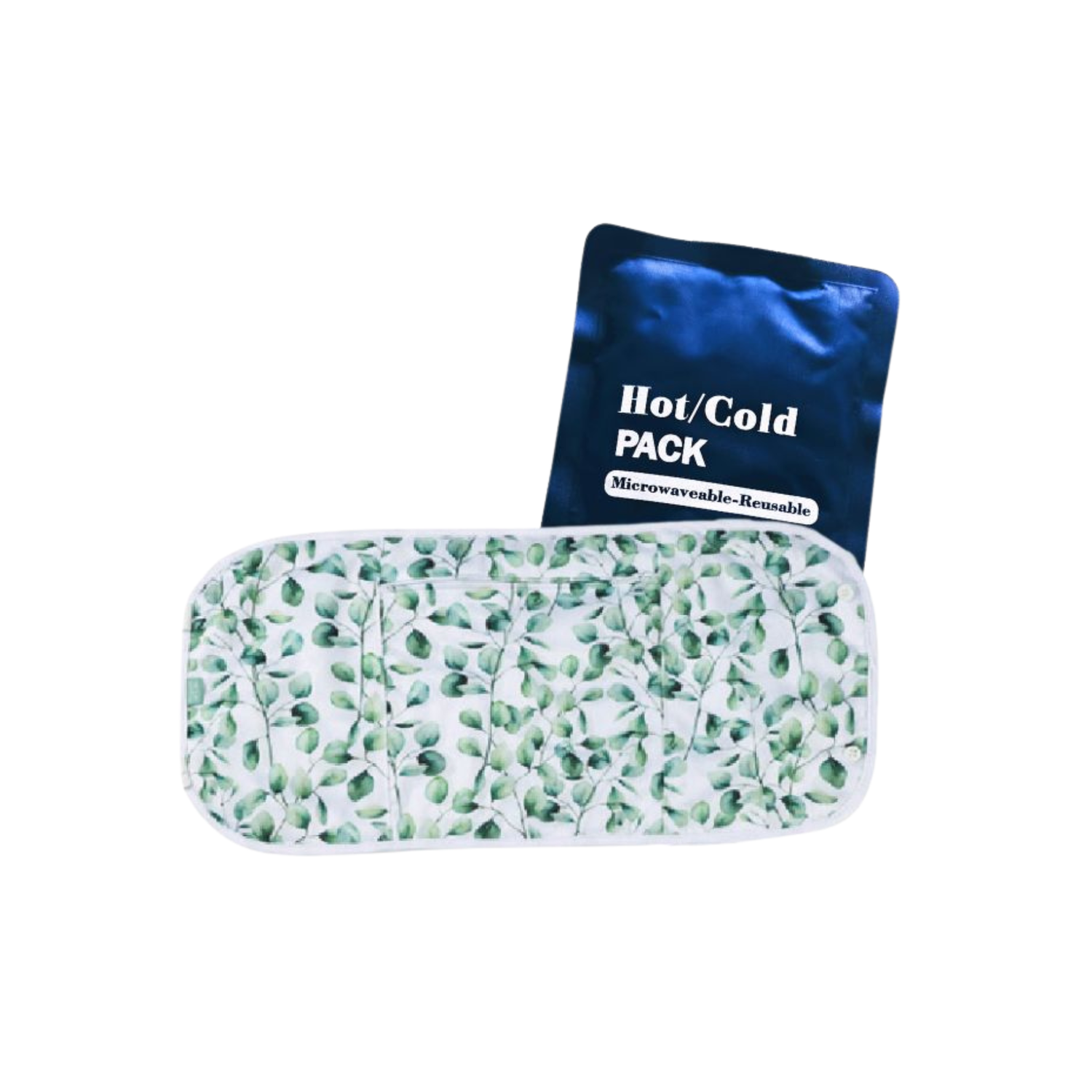 2 Piece Castor Oil Pack with Heat/Cold Pack