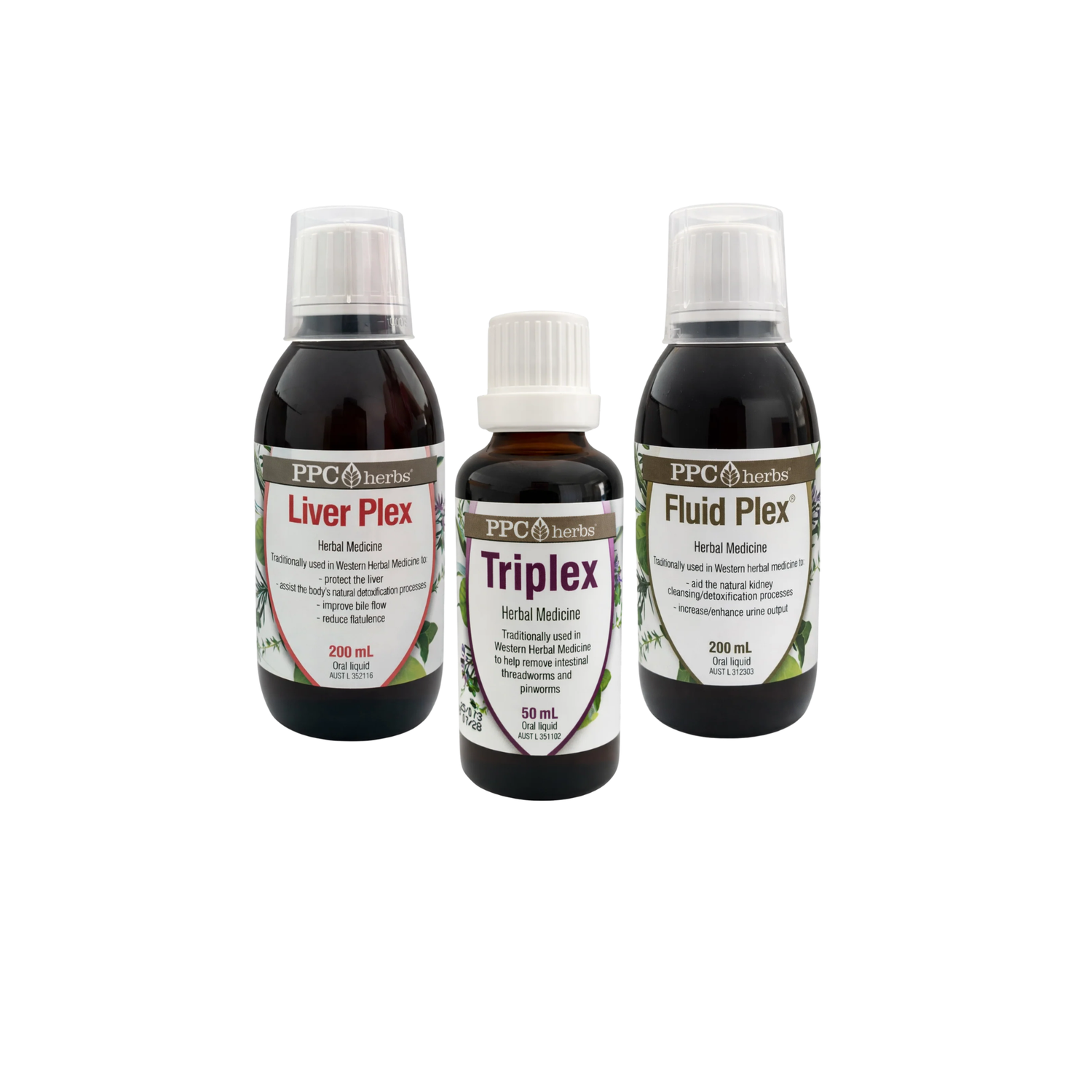Complete Parasite Cleanse Bundle - Triplex, Fluid Plex, Liver Plex