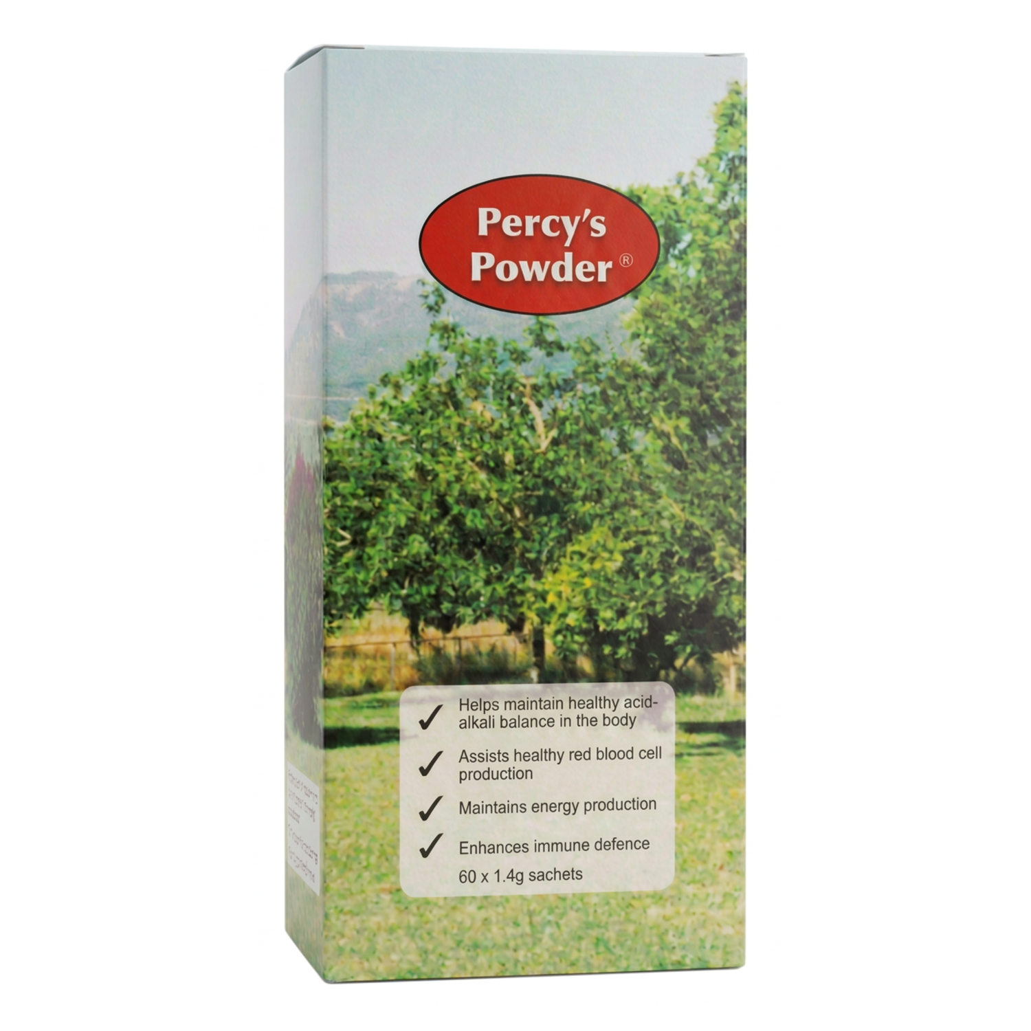 Percy's Powder (60 X 1.4gm Sachels) - Percy Weston