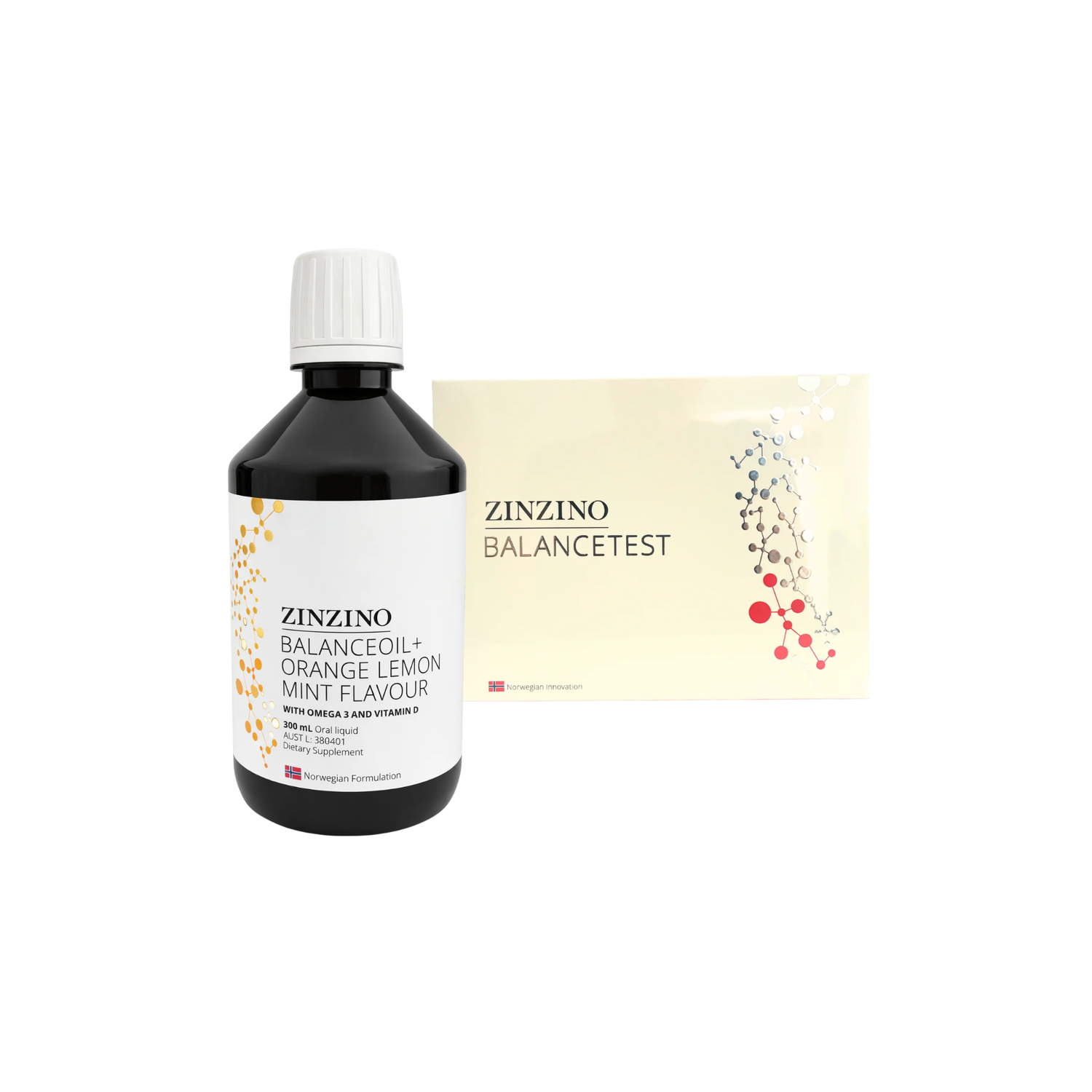 Zinzino Balance Test Kit & Omega Oil Bundle