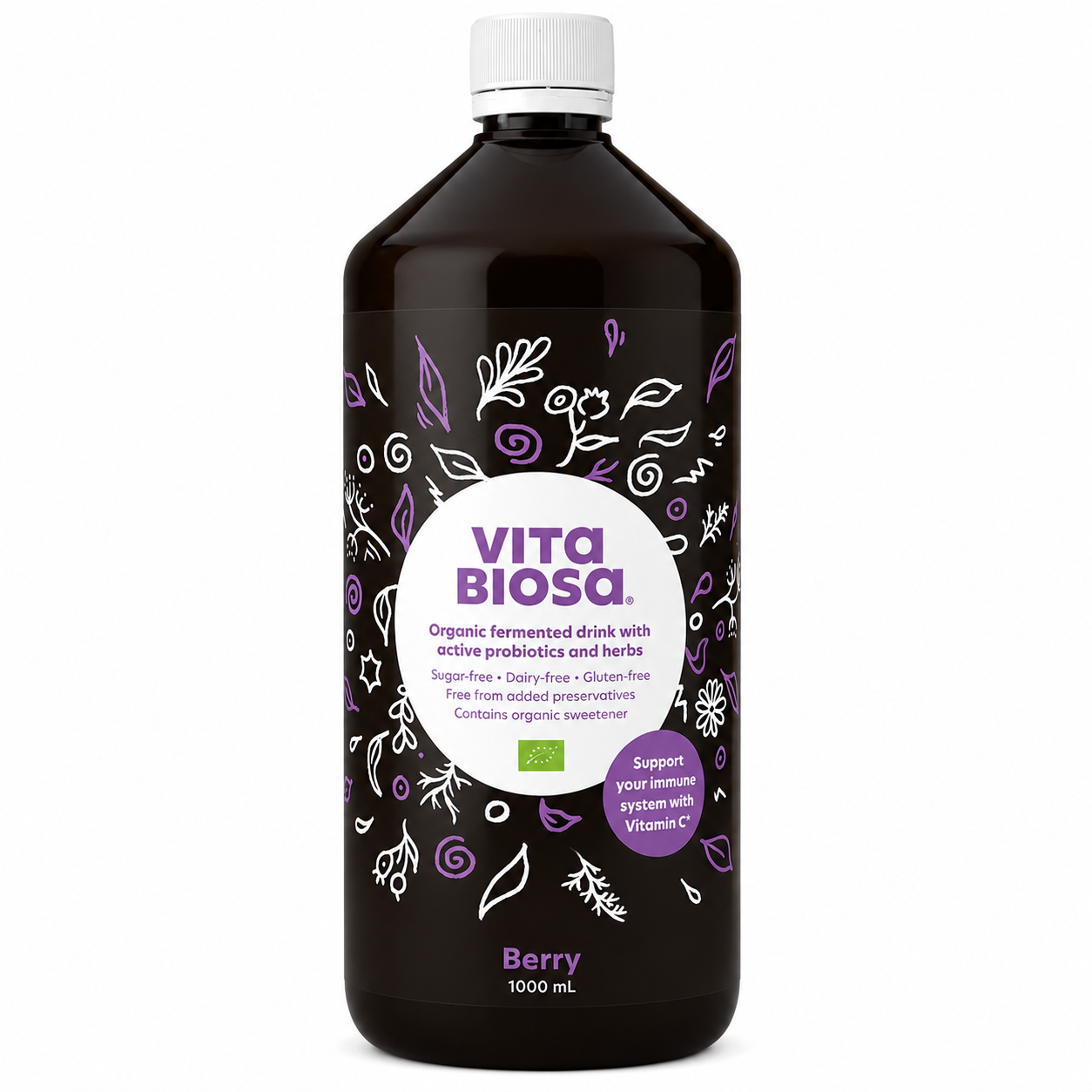 Vita Biosa Berry - Fermented Probiotic - 1 Litre
