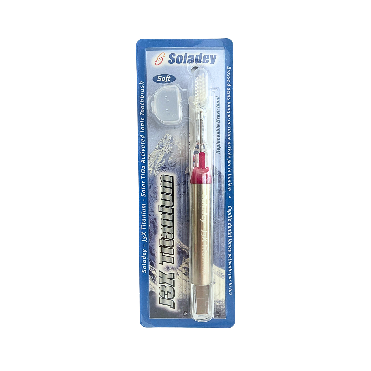 Soladey-Solar Red Toothbrush