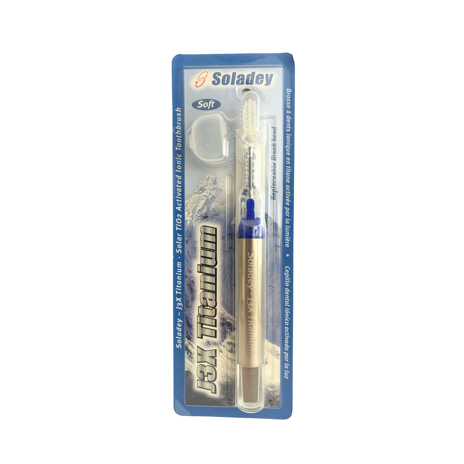 Soladey-Solar Dark Blue Toothbrush
